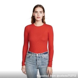 Reformation Davy Long-Sleeved T-Shirt Size S